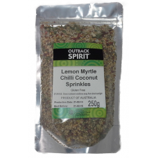 Lemon Myrtle Coconut Chilli Sprinkles 250g Bag